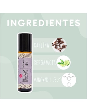 Shampoo anticaída para cabello todo tipo Bloom Organics