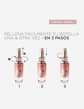 Aceite para cabello teñido L'Huile Chroma Eclat Refill Kerastase Chroma absolu 75 ml