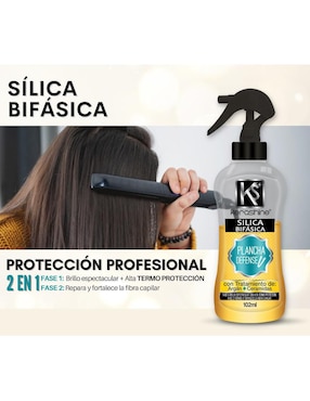Tratamiento capilar hidratante Kerashine Bifasica