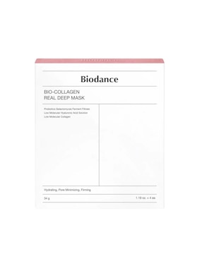 Mascarilla facial Bio Collagen -Real Deep Mask para hidratar Biodance