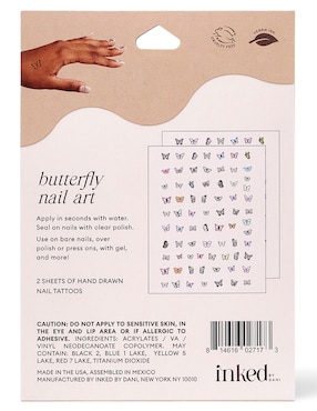 Tatuajes Inked By Dani Butterfly Dreams Pack