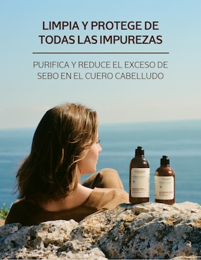 Shampoo para cabello Locc frescura purificante Loccitane 300 ml