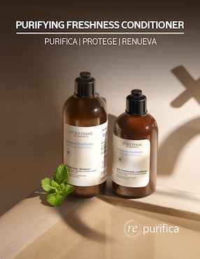 Acondicionador para cabello frescura purificante Loccitane 250 ml