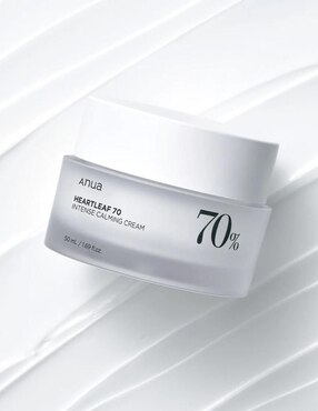 Crema hidratante Heartleaf 70% Intense Calming Cream Anua