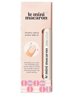 Removedor y empujador de cutícula Le Mini Macaron