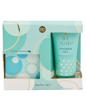 Set Bath y body para limpiar Accentra Beauty Treats 2 piezas