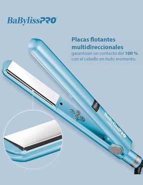 Alaciadora Babyliss Pro placas de nano titanium