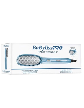 Alaciadora Babyliss Pro placas de nano titanium