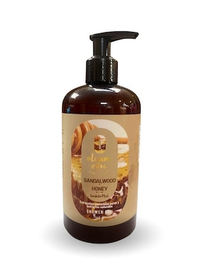 Gel corporal limpiador de ducha con aceite esencial de sándalo miel Oleum Vitae