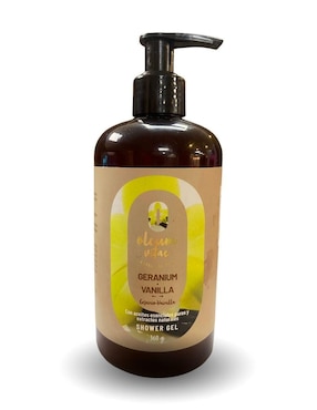 Gel corporal hidratante Aceite Esencial de Geranio Vainilla Oleum Vitae