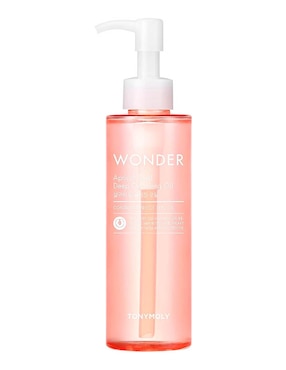 Limpiador facial Apricot Deep Cleansing Oil Tony Moly Wonder para purificar