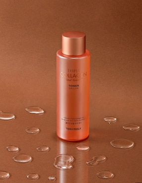 Set tratamiento facial Total Tension reafirmante antiedad Tony Moly Triple Collagen