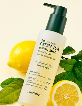 Limpiador facial Té Verde Limón - The Chok Chok Tony Moly para desmaquillar