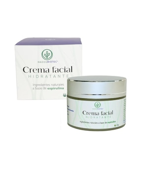 Crema facial recomendada para hidratar de día y noche Hadosbiotec Línea Élite para todo tipo piel
