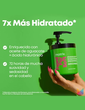 Mascarilla para hidratar y suavizar el cabello seco para hidratar Matrix Food For Soft