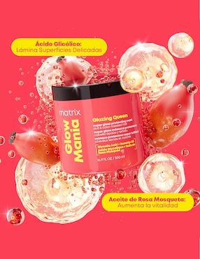 Mascarilla ideal para protección de color Matrix Color Glow Mania