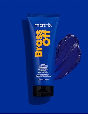 Mascarilla matizadora para reparar Matrix Brass Off