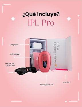 Depiladora IPL para rostro y cuerpo Shinnyskin Pro