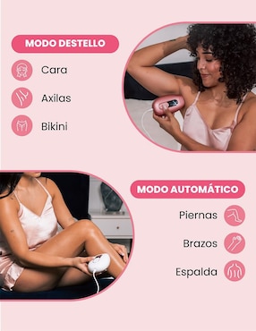 Depiladora IPL para rostro y cuerpo Shinnyskin Pro