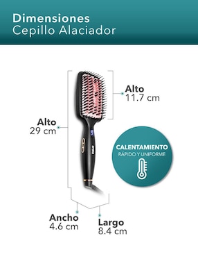 Cepillo alaciador Rca