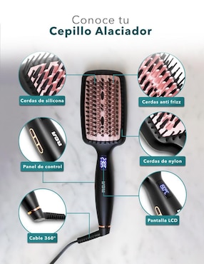 Cepillo alaciador Rca