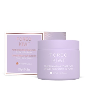 Exfoliante facial Pore Minimizing Toner Pads Foreo Kiwi para piel todo tipo piel