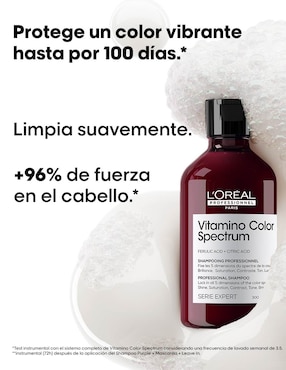 Shampoo protector de color para cabello Loreal Professionnel Vitamino Color Spectrum 300 ml