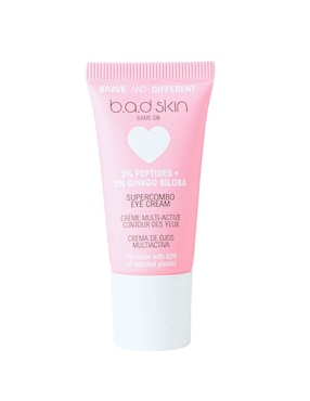 Crema para contorno de ojos recomendada para prevenir signos de la edad de día y noche B.A.D Skin Game on para piel normal y sensible