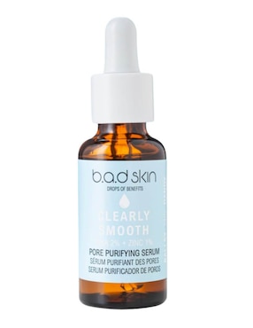 Sérum minimizador de poros facial Clearly Smooth B.A.D Skin Drops of benefits todo tipo de piel