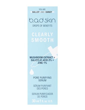 Sérum minimizador de poros facial Clearly Smooth B.A.D Skin Drops of benefits todo tipo de piel