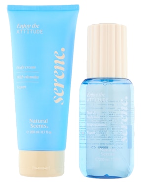 Kit parfum Natural Scents Attitude Enjoy Serene para mujer