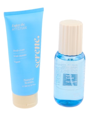 Kit parfum Natural Scents Attitude Enjoy Serene para mujer