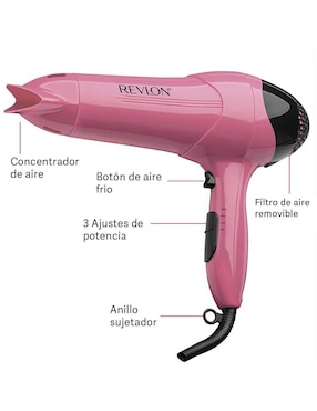 Secadora de cabello Revlon Hair Tools RV-474-RS