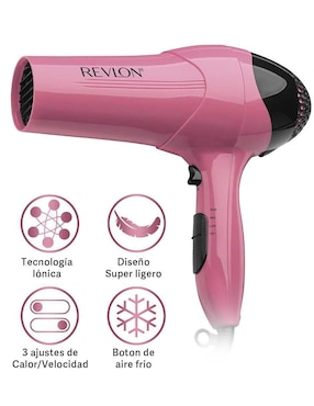 Secadora de cabello Revlon Hair Tools RV-474-RS