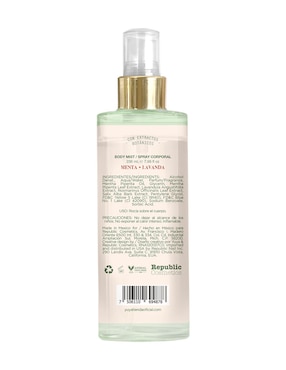 Body mist Yuya Menta y Lavanda unisex