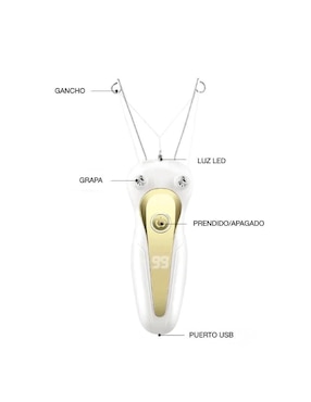 Depiladora para rostro y cuerpo Contoysa WZ257
