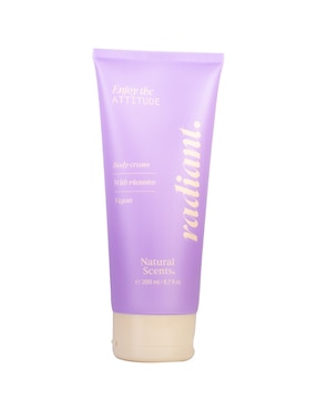 Crema para cuerpo recomendada para hidratar día y noche Natural Scents Attitude para todo tipo piel