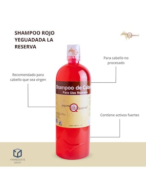 Shampoo anticaída Yeguada La Reserva fuerza y crecimiento 1 L