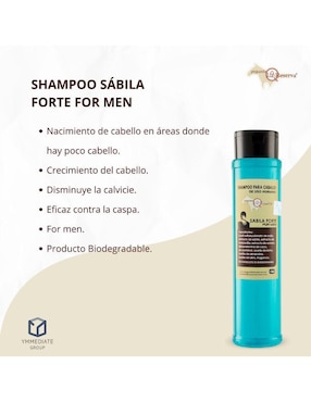Shampoo anticaída para cabello Sábila Forte Yeguada La Reserva 700 ml