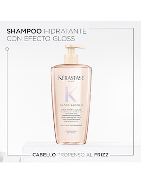 Shampoo para cabello seco Bain Hydra-Glaze Kérastase Gloss Absolu 250 ml