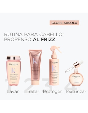 Spray para cabello todo tipo Anti-Frizz Glaze Milk Kerastase Gloss Absolu 190 ml