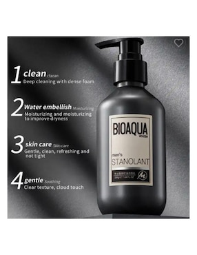 Limpiador facial Bioaqua para eliminar el brillo