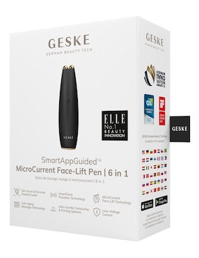 Dispositivo de microcorriente Geske Beauty Tech Micro Current Face-Lift Pen 6 in 1