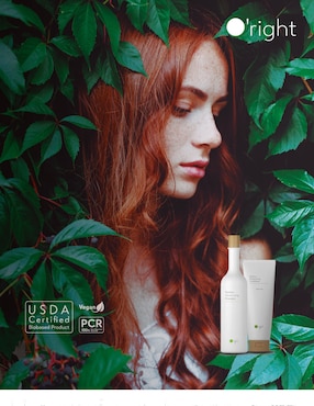 Shampoo para cabello fino Peach Blossom Volumizing O'Right 400 ml