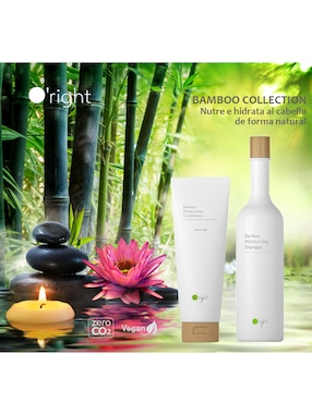 Shampoo hidratante para cabello Bamboo Moisturizing O'right 400 ml