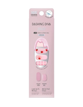 Kit stickers de gel para uñas Dashing Diva Glaze Picnic