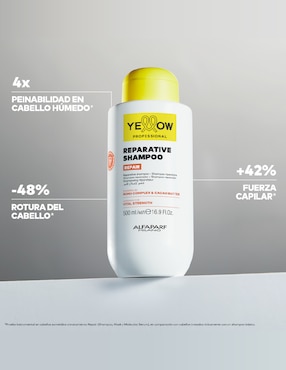 Shampoo para cabello maltratado Yellow Repair 500 ml