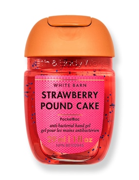 Antibacterial en gel Bath & Body Works Strawberry Pound Cake 29 ml