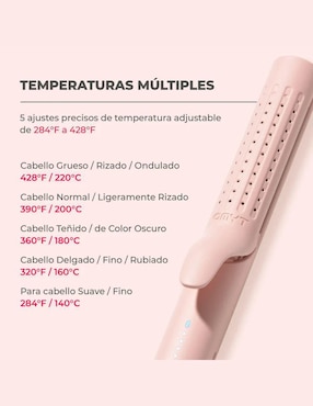 Rizadora Tymo Airflow Tym-1788 32 mm de cerámica - iones