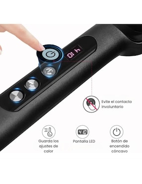 Cepillo alaciador Tymo ring plus